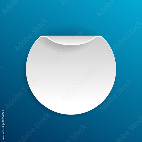 Acne pimple patch - cotton round photo