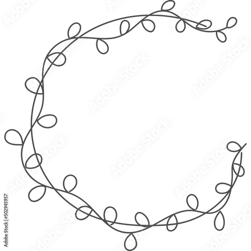 Hand drawn Floral Frame