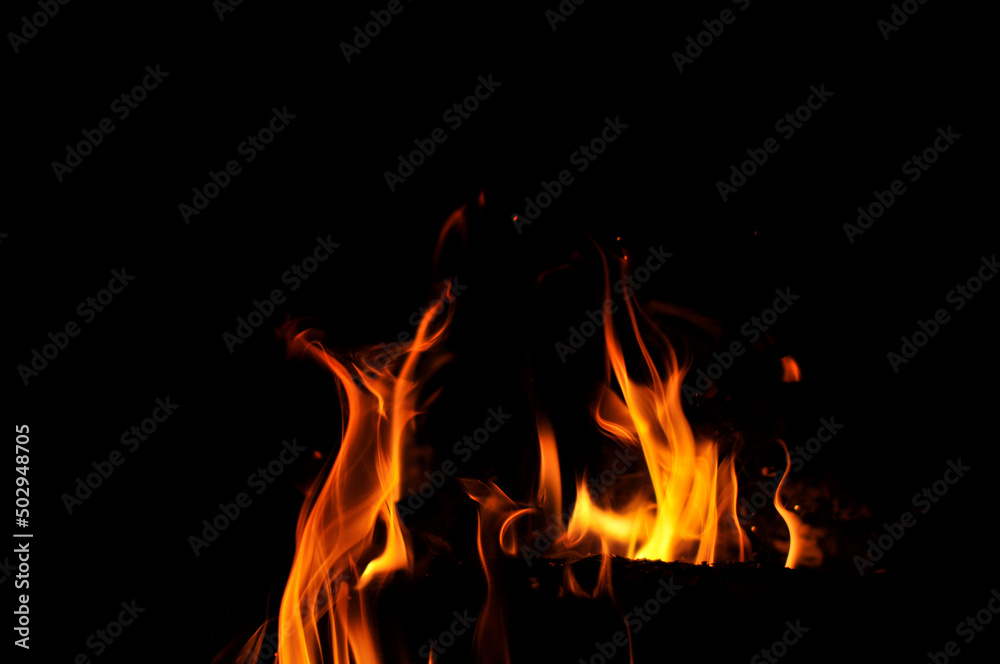 Flammes cheminée Flammes cheminée