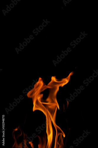 Flammes cheminée © Anthony SEJOURNE
