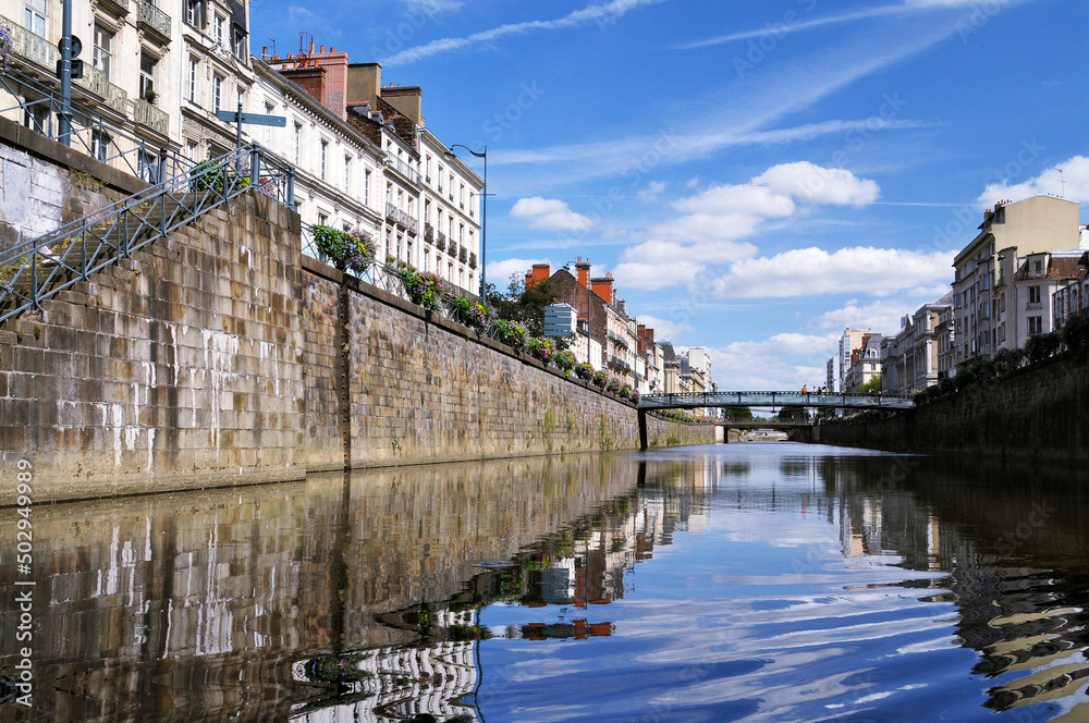 Reflets canal Rennes