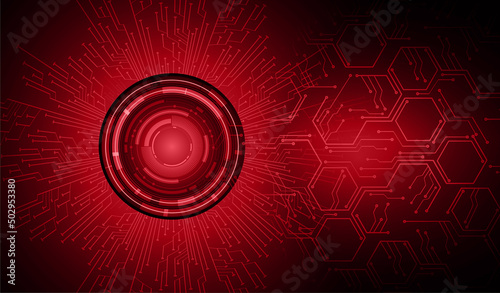 eye cyber circuit future technology concept background
