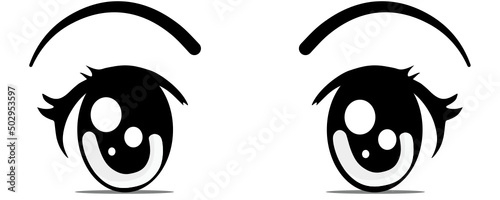Colorful boho eyes collection isolated on white, modern design, Cartoon woman eyes and eyebrows with lashes. Isolated vector illustration. Can be used for T-shirt print, poster and cards. cartoon eye 