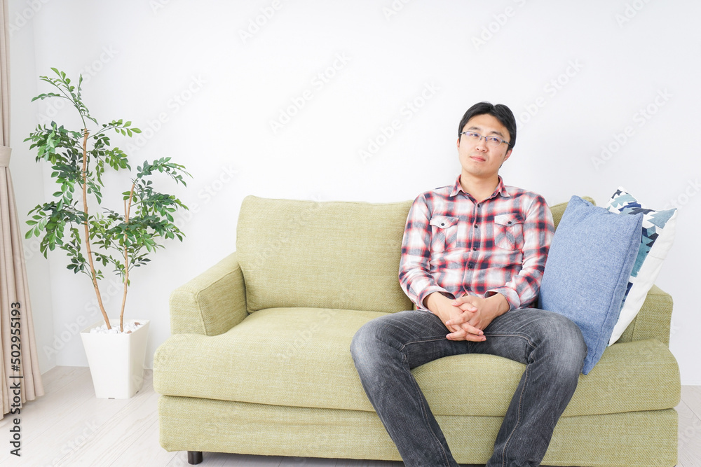 Man living alone Man living alone