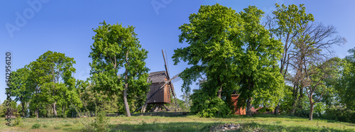 Tableau sur toile Gatower Mühle in Berlin Spandau