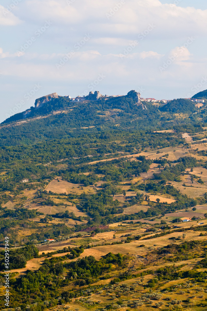 Obraz premium Agnone, Molise-borgo antico, città delle campane