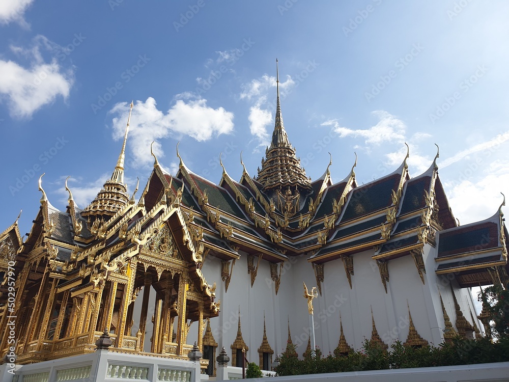 Naklejka premium Thailand, temple, architecture, culture