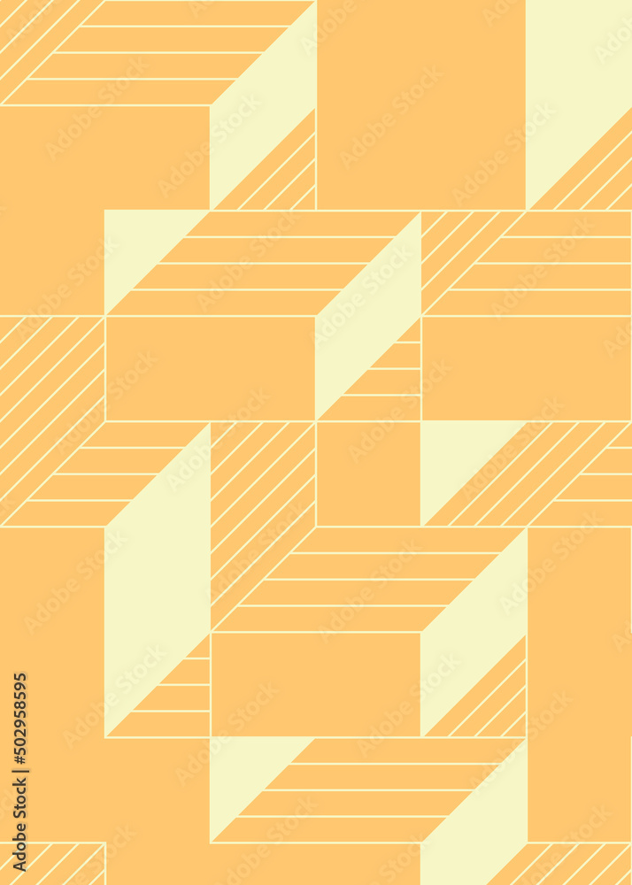 Implementation of Edward Zajec’s “Il Cubo” from 1971. Essentially a Truchet tile set of 8 tiles and rules for placement art illustration