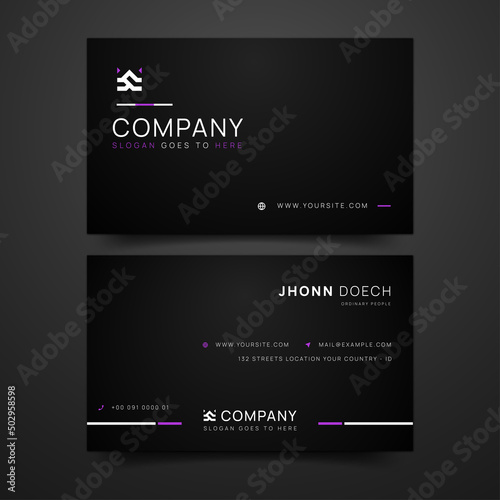 modern business card template