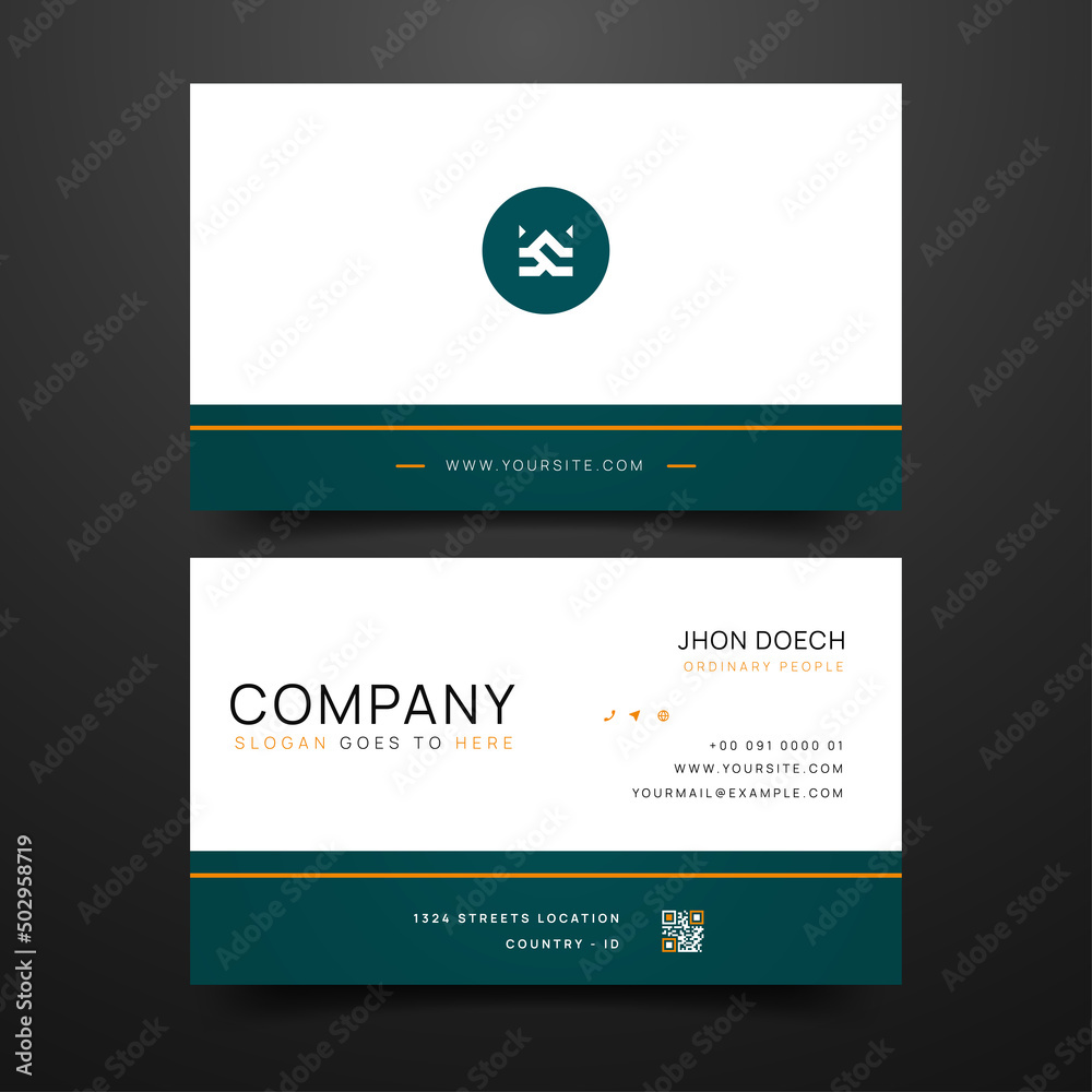 modern business card template modern business card template