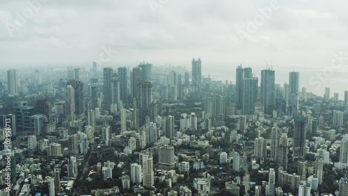 Bombay India by air. 