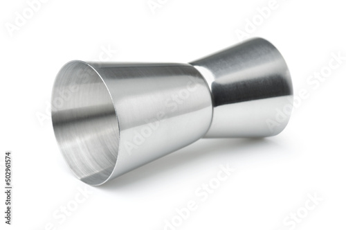 Stainless steel double side cocktail jigger