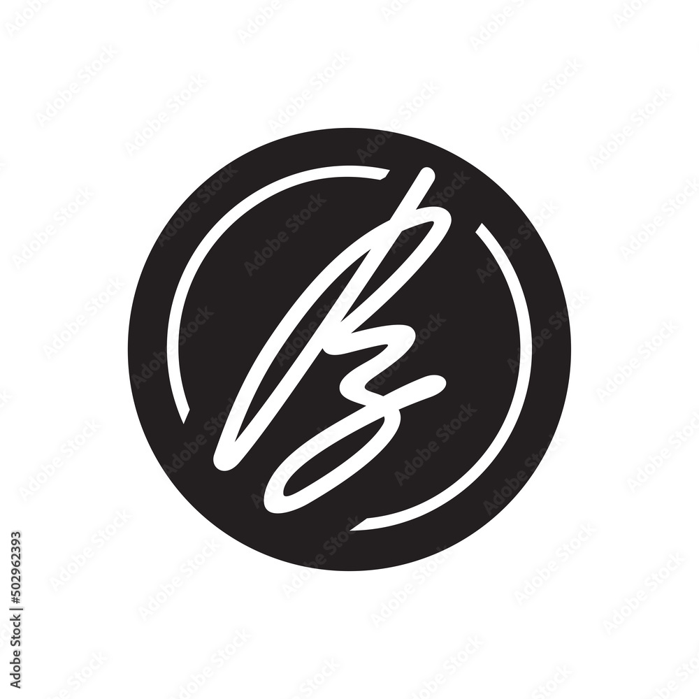 Letter R logo icon design template elements, Alphabet R logo in calligraphy style Letter R logo icon design template elements, Alphabet R logo in calligraphy style