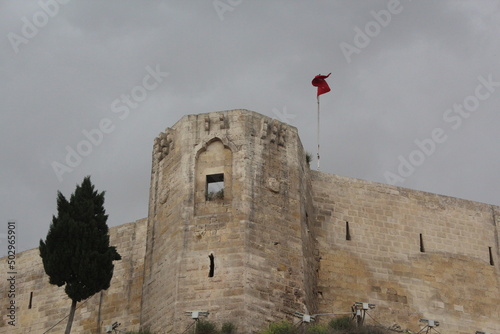 Gaziantep city and casttle, Turkey  photo