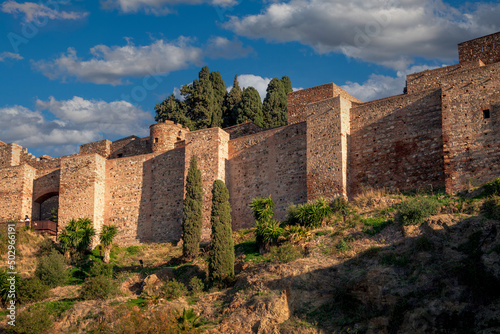 Alcazaba Malaga , Arabic fortress from 11th century