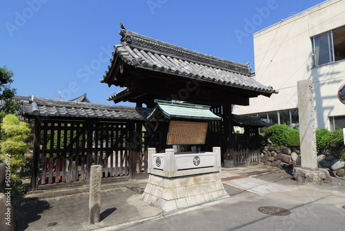 専修院　東門(旧犬山城矢来門)　愛知県　扶桑町 photo