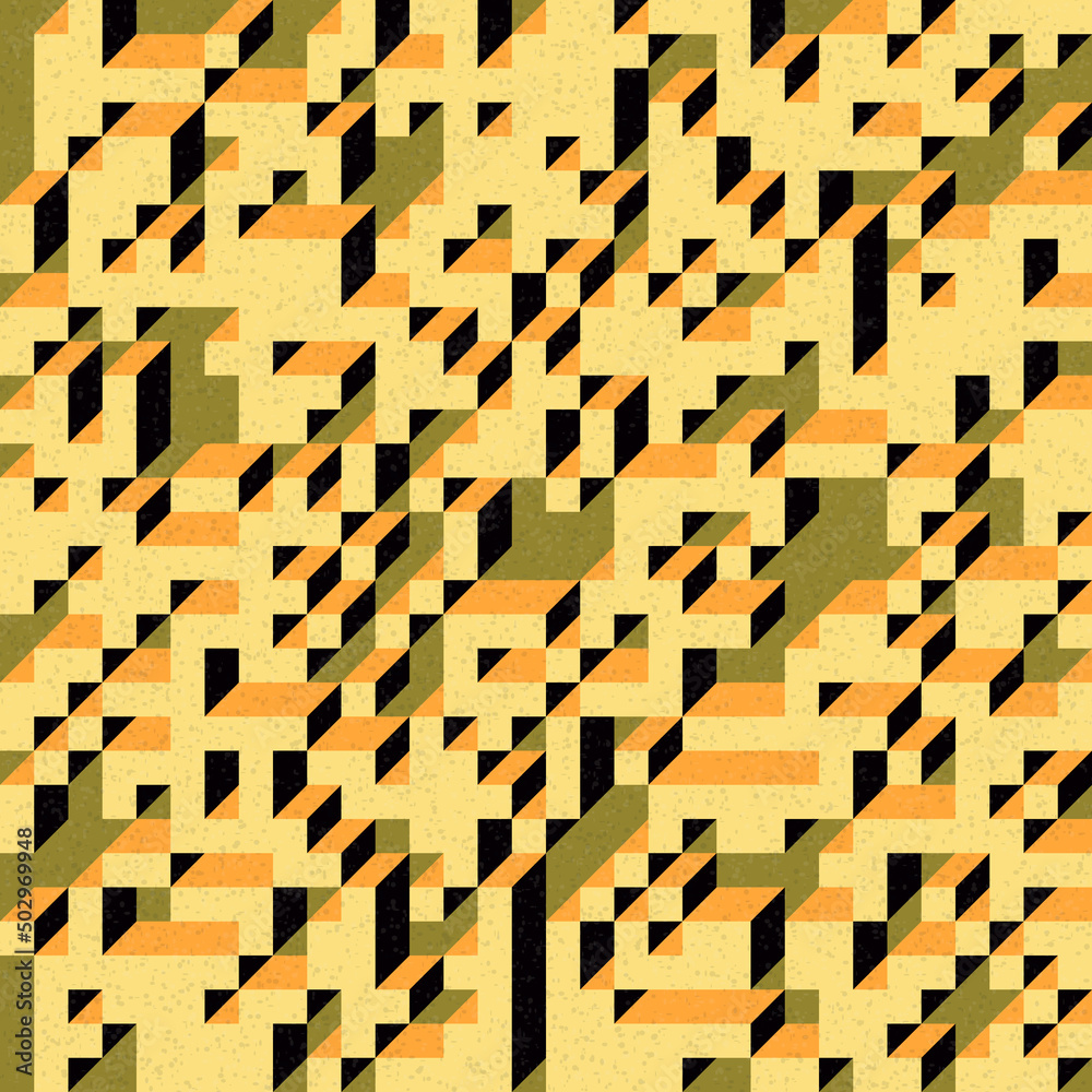 Implementation of Edward Zajec’s “Il Cubo” from 1971. Essentially a Truchet tile set of 8 tiles and rules for placement art illustration Implementation of Edward Zajec’s “Il Cubo” from 1971. Essentially a Truchet tile set of 8 tiles and rules for placement art illustration