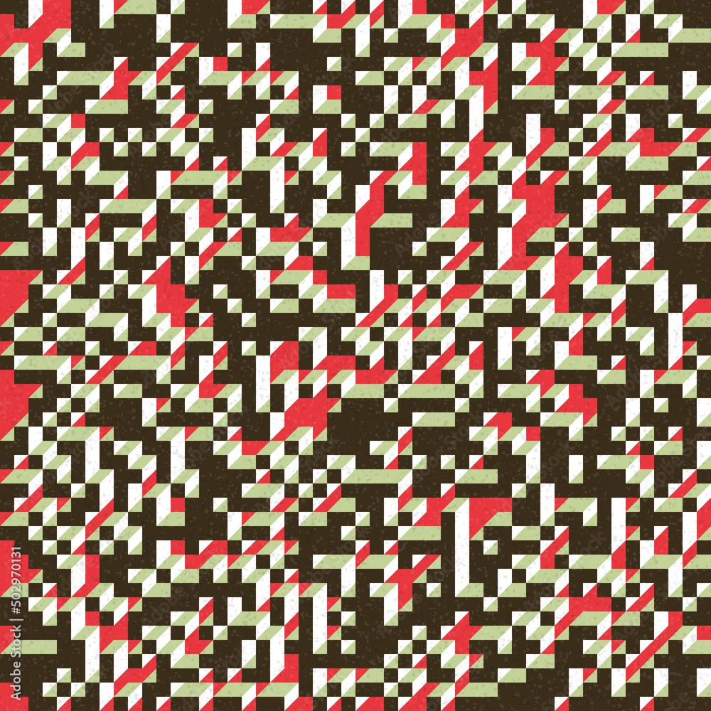 Implementation of Edward Zajec’s “Il Cubo” from 1971. Essentially a Truchet tile set of 8 tiles and rules for placement art illustration Implementation of Edward Zajec’s “Il Cubo” from 1971. Essentially a Truchet tile set of 8 tiles and rules for placement art illustration