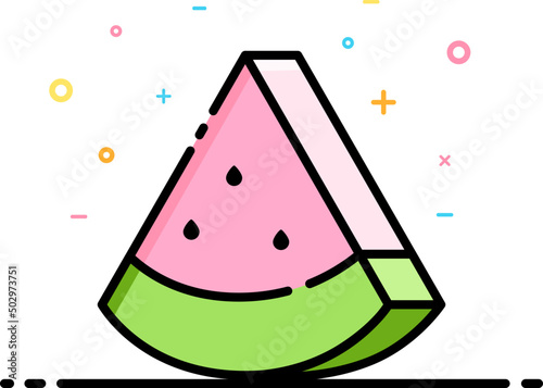 watermelon slice icon