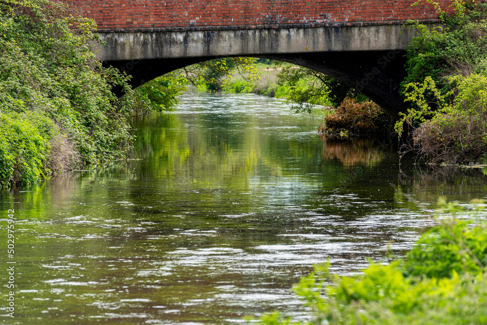 River Stour near Canterbury in Kent, England River Stour near Canterbury in Kent, England