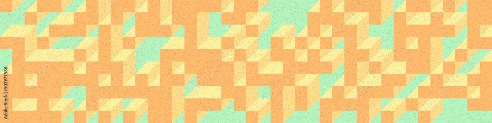 Implementation of Edward Zajec’s “Il Cubo” from 1971. Essentially a Truchet tile set of 8 tiles and rules for placement art illustration Implementation of Edward Zajec’s “Il Cubo” from 1971. Essentially a Truchet tile set of 8 tiles and rules for placement art illustration