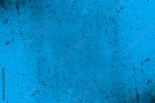 Dark blue color aluminium sheet with seamless grunge texture for background © Xookits