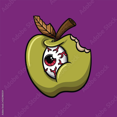 Apple monster streetwear cartoon