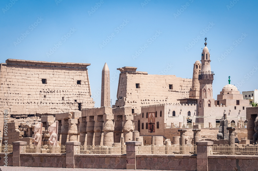 Temple de Louxor en Egypte