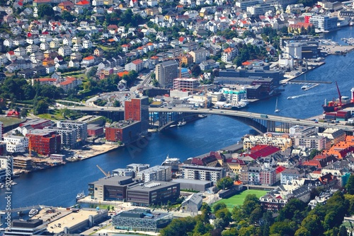 Obraz na plátně Bergen Mohlenpris, Norway