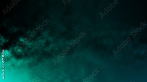 green cloudy of night sky background
