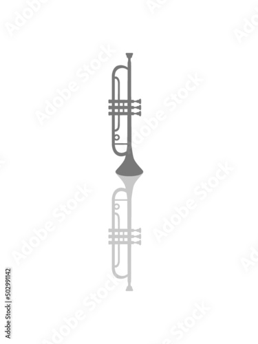 Spiegelung Trompete Musik 
