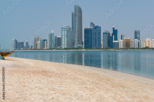 View on Abu Dhabi City - UAE