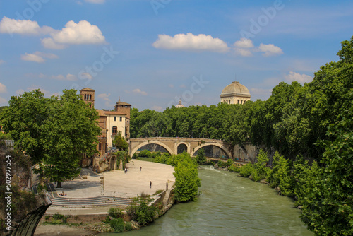 Brücke in Rom