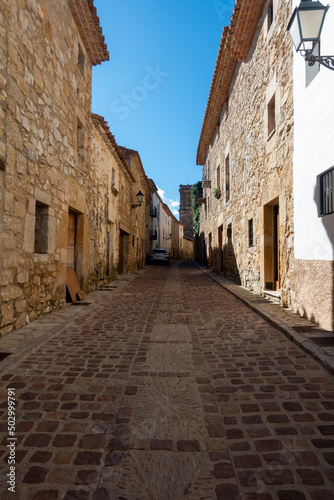 Antigua calle estrecha
