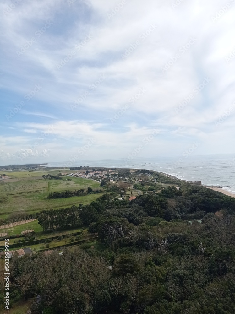 Obraz premium Paysage vers la mer