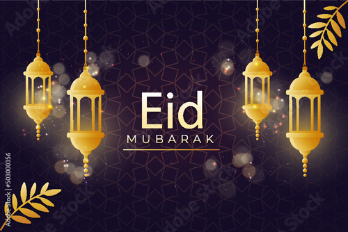 Eid Mubarok Banner Design