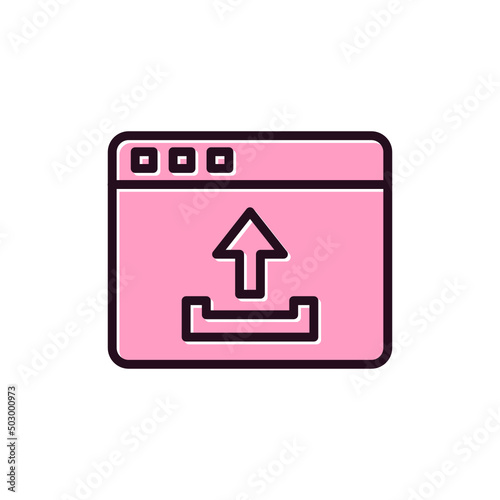 Upload file Icon