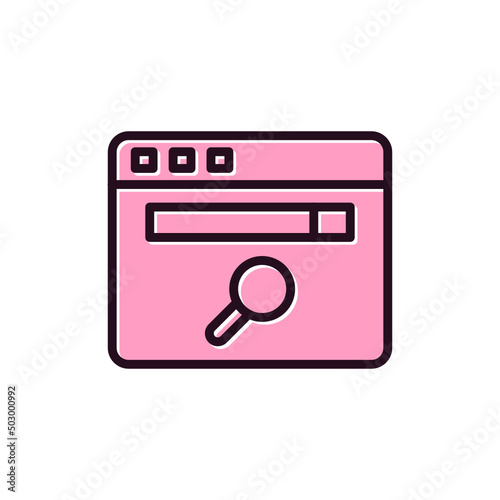 Search web page Icon