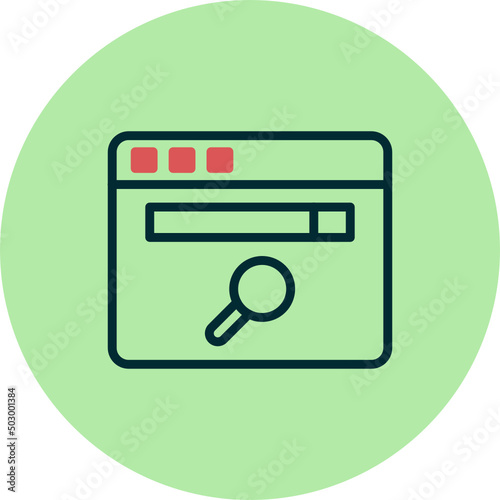 Search web page Icon