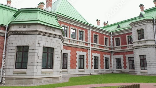 Manor-park Complex Gatowski-Poklevsky-Kozell Estate On Bank Of River Dobosna. Krasny Bereg Red Beach. Zhlobin district. RED BEACH VILLAGE. The city Krasnyj bereg