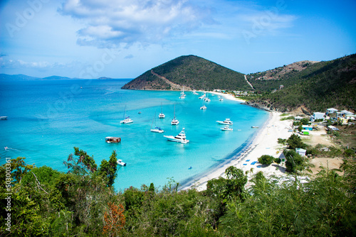 Cuadro en lienzo Jost Van Dyke, british virgin islands