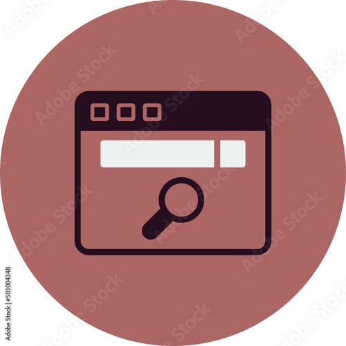 Search web page Icon