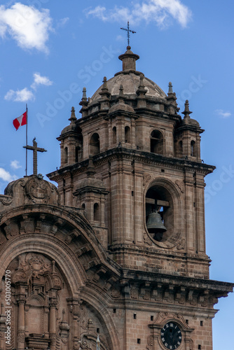 Bell tower in Cusco