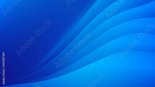 Blue wave abstract background, web background, blue texture, banner design, creative cover design, backdrop, minimal background, vector illustration