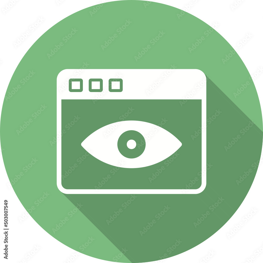 Obraz premium Web Visiblity Icon