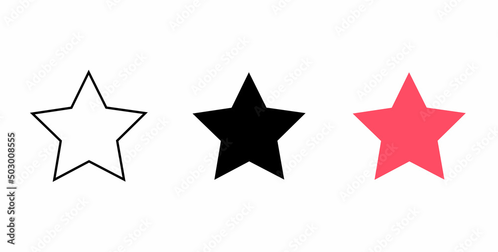 set of 2d star shape in mathematics set of 2d star shape in mathematics