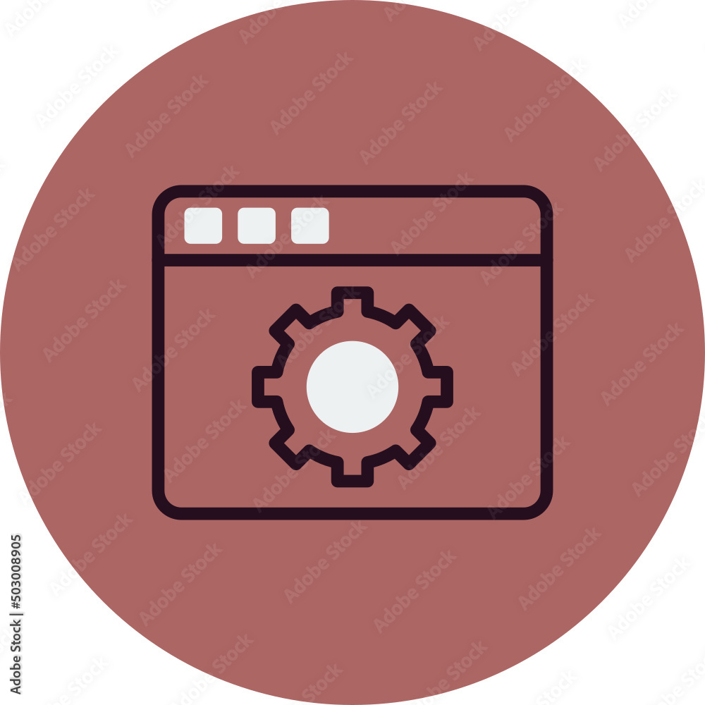 Web Settings Icon Web Settings Icon