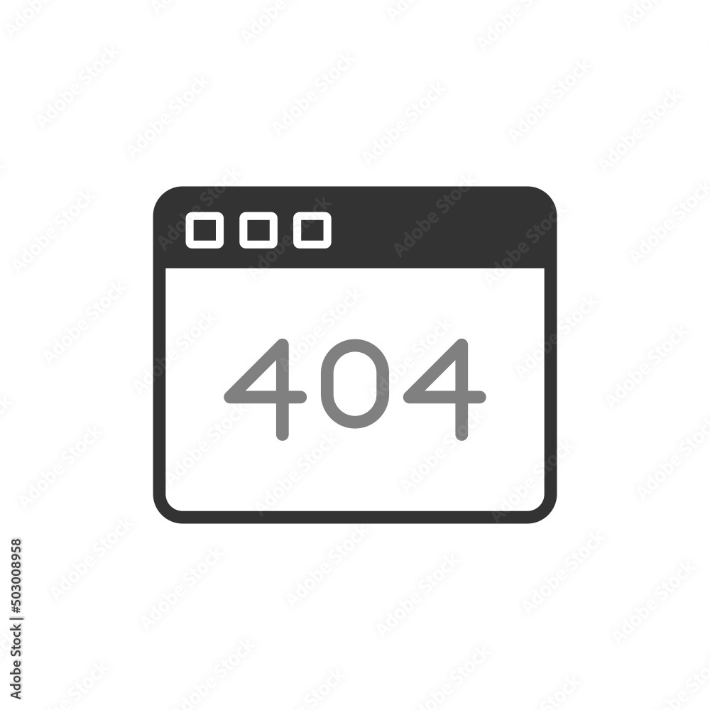 Error 404 Icon