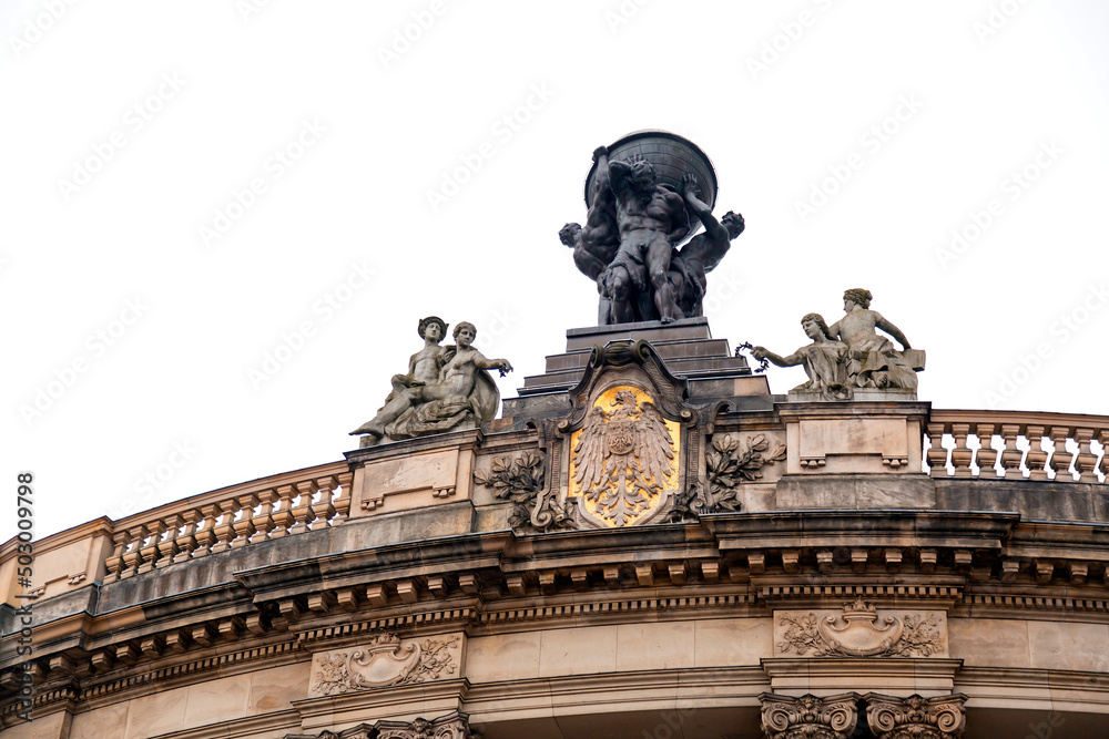 Fototapeta premium Museum for Communications located on the Leipziger Street in Berlin, Germany