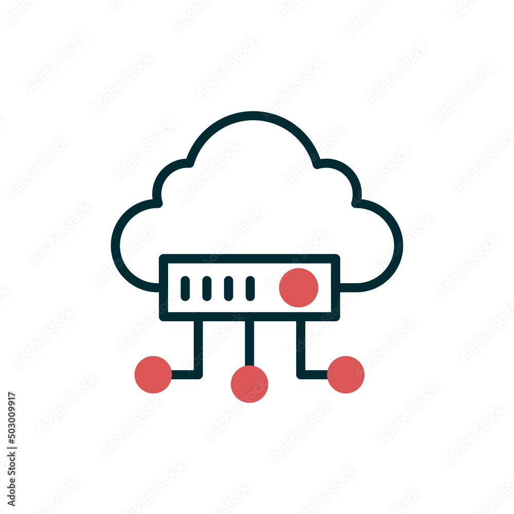 Cloud Network Icon